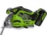 Дисковая пила GreenWorks GD24CS165, 24V, б/щет, диск 165х20мм, 4800об/мин, рез 57мм, 1x4Ач, ЗУ, коробка 1501607VUB 1
