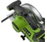 Дисковая пила GreenWorks GD24CS165, 24V, б/щет, диск 165х20мм, 4800об/мин, рез 57мм, 1x4Ач, ЗУ, коробка 1501607VUB 8