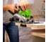 Дисковая пила GreenWorks GD24CS165, 24V, б/щет, диск 165х20мм, 4800об/мин, рез 57мм, 1x4Ач, ЗУ, коробка 1501607VUB 10