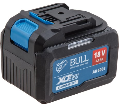 Аккумулятор BULL AK 6002 18.0 В, 6.0 А/ч, Li-Ion XLTpro 1329597