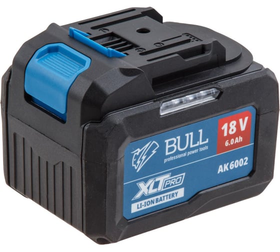 Аккумулятор BULL AK 6002 18.0 В, 6.0 А/ч, Li-Ion XLTpro 1329597