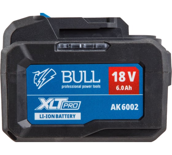 Аккумулятор BULL AK 6002 18.0 В, 6.0 А/ч, Li-Ion XLTpro 1329597