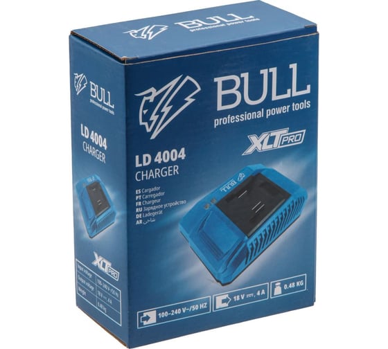 Зарядное устройство BULL LD 4004 1 слот, 4 А XLTpro 1329599