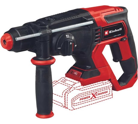 Перфоратор аккумуляторный Einhell PXC TE-HD 18/20 Li,1x18В,3 режима,1.8Дж,20мм,кейс,без АКК и ЗУ 4514260