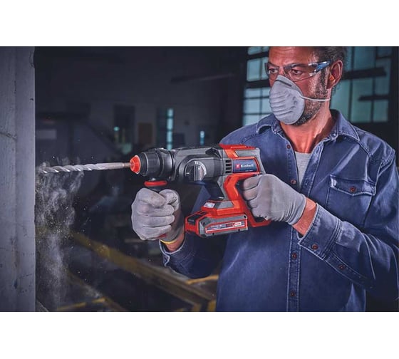 Перфоратор аккумуляторный Einhell PXC TE-HD 18/20 Li,1x18В,3 режима,1.8Дж,20мм,кейс,без АКК и ЗУ 4514260