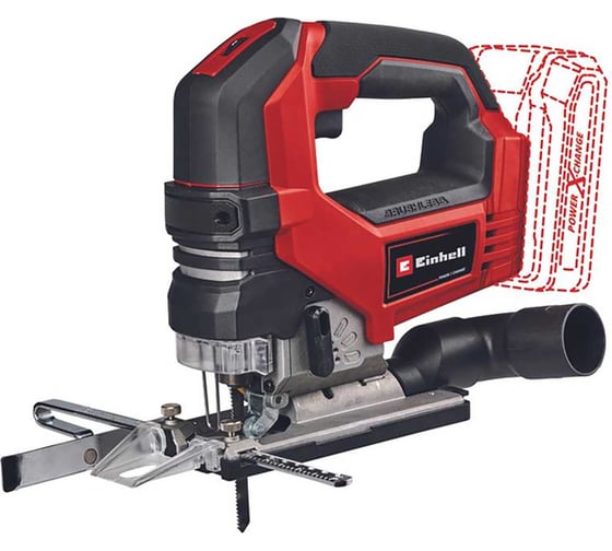 Лобзик аккумуляторный Einhell PXC TP-JS 18/135 Li BL, 18В, 135мм, ход 26мм, Quick, рук.скоба, без АКК и ЗУ 4321260 1