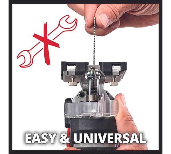 Лобзик аккумуляторный Einhell PXC TP-JS 18/135 Li BL, 18В, 135мм, ход 26мм, Quick, рук.скоба, без АКК и ЗУ 4321260