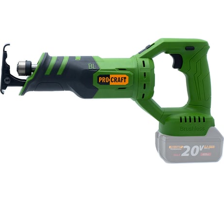 Аккумуляторная сабельная пила PROCRAFT PSS20 (без батарей и зарядки) PSS20NOBAT PSS20NB