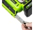 Гвозде/скобозабиватель|степлер GreenWorksG24CS10, 24V, 60 уд/мин, скобы Т53, гвозди Т47, 1x2Ач, ЗУ, коробка 3400107VUA 4
