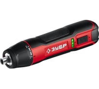 Аккумуляторная отвертка ЗУБР 3.6 В, в коробке ЗО-4