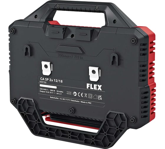 Быстрое двойное зарядное устройство FLEX 12/18 В STACK PACK CA SP 2x 12/18 533152