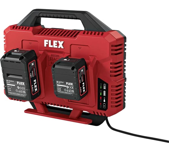 Быстрое двойное зарядное устройство FLEX 12/18 В STACK PACK CA SP 2x 12/18 533152