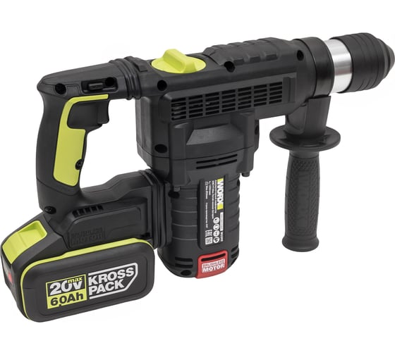 Аккумуляторный перфоратор WORX Professional WU399.2