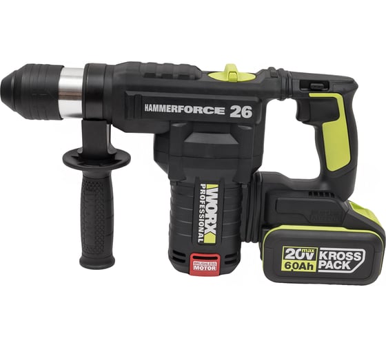 Аккумуляторный перфоратор WORX Professional WU399.2