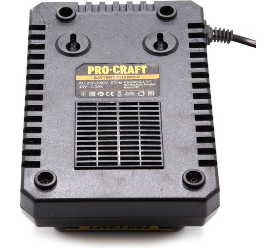 Зарядное устройство PROCRAFT 40В, 4А ZAR40/1