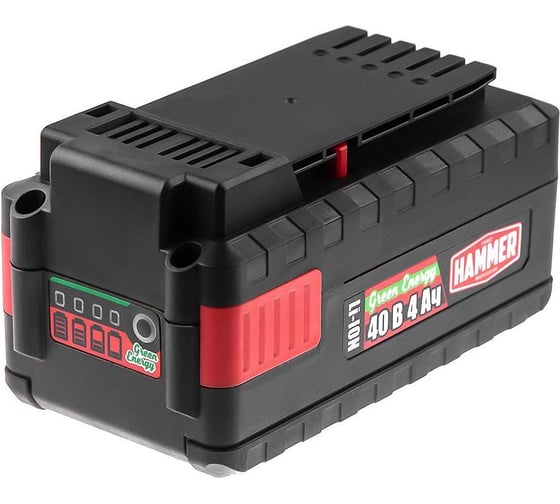 Аккумулятор для садовой техники AKS44 (40 В; 4 Ач; Li-Ion) Hammer 641221