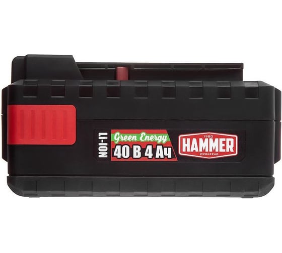 Аккумулятор для садовой техники AKS44 (40 В; 4 Ач; Li-Ion) Hammer 641221