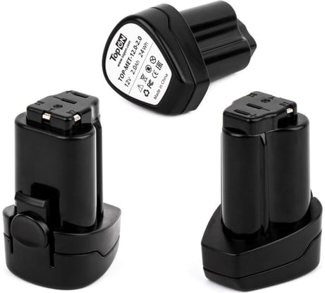 Аккумулятор для Metabo TopON 12В, 2.0Ач, Li-ion, PN: 625585000 TOP-MET-12.0-2.0