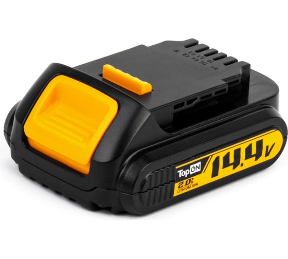 Аккумулятор для DeWalt TopON DCB 14.4В, 2.0Ah, Li-ion, PN: DCB143 TOP-PTGD-DE-14.4-2.0