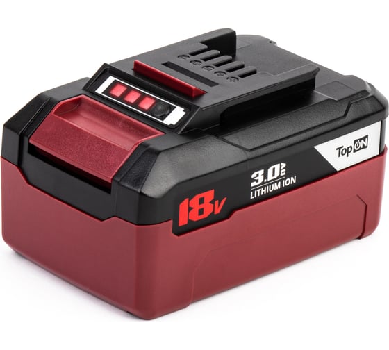Аккумулятор TopON для Einhell 18V 3.0Ah (Li-ion) PN: PXC TOP-EIN-18-3.0