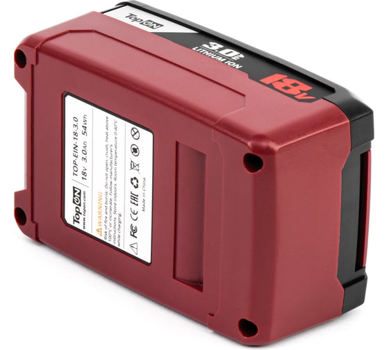 Аккумулятор TopON для Einhell 18V 3.0Ah (Li-ion) PN: PXC TOP-EIN-18-3.0