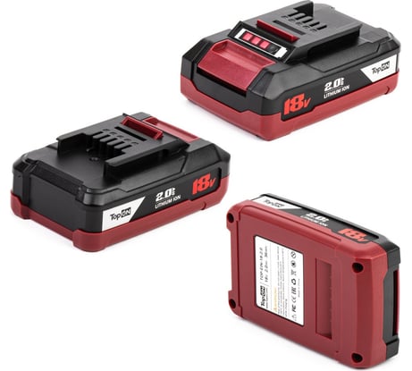 Аккумулятор TopON для Einhell 18V 2.0Ah (Li-ion) PN: PXC TOP-EIN-18-2.0