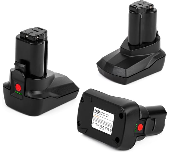 Аккумулятор TopON для Metabo 12V 4.0Ah (Li-ion) PN: 625585000 TOP-MET-12.0-4.0