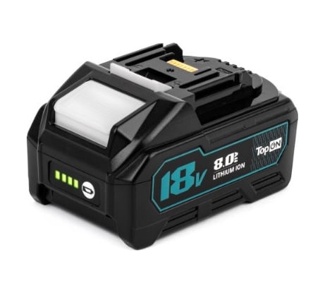 Аккумулятор TopOn BL1860B 18V 8.0Ah (Li-ion) PN: 197422-4 TOP-PTGD-MAK-18-8.0