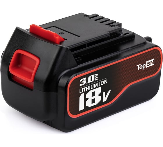 Аккумулятор для Black & Decker TopON 18В, 3.0Ah, Li-ion PN: BL4018-XJ TOP-BD-18-3.0