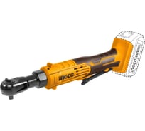 Аккумуляторная угловая трещотка INGCO 3/8 20 В 2.0 Ач 1хАКБ 2 Ач и ЗУ CDRLI2060152