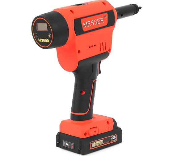 Аккумуляторный резьбовой заклепочник MESSER M3000 05-32-300
