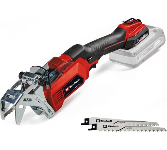 Пила аккумуляторная для веток Einhell PXC GE-GS 18/150,18В, Quick замена оснастки, пр.до 100мм, без АКК 3408290 1