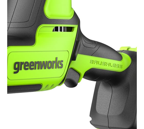Пила сабельная аккумуляторная GreenWorks GPT-CRS-25, 24В, б/щет., 0-3000 об/мин, рез 80 мм дер., LED, без АКБ и ЗУ 1200507