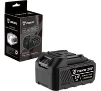 Аккумулятор DEKO R-UNV5.0 CORE, Li-ion, 20В, 5.0А*ч 083-1016