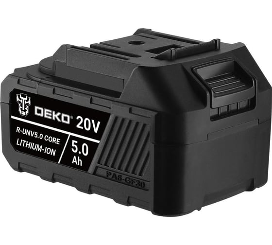 Аккумулятор DEKO R-UNV5.0 CORE, Li-ion, 20В, 5.0А*ч 083-1016