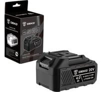 Аккумулятор DEKO R-UNV4.0 CORE, Li-ion, 20В, 4.0А_ч 083-1015
