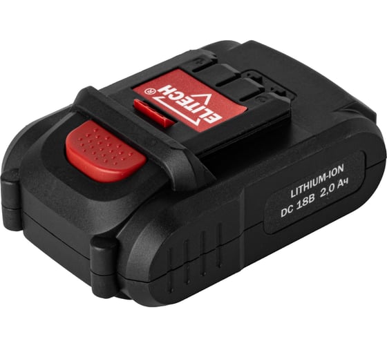 Аккумулятор Elitech Li-ion 18В, 2Ач 1820.12710 200218 1