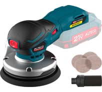 Бесщеточная аккумуляторная эксцентриковая шлифмашина ALTECO COS 21-125 ES BL Solo 78002