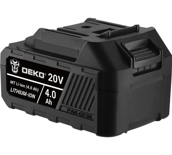 Аккумулятор DEKO MT Li-ion, 20В, 4.0А_ч, разъём UNV 084-1062