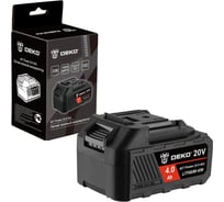 Аккумулятор MT Power Li-ion, 20В, 4.0А_ч, с повышенной токоотдачей, разъём UNV DEKO 084-1064