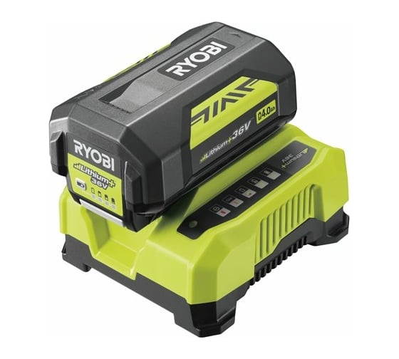 Набор аккумулятор 4 Ач + зарядное устройство 36 В RY36BC60A-140 Ryobi 5133004705 1
