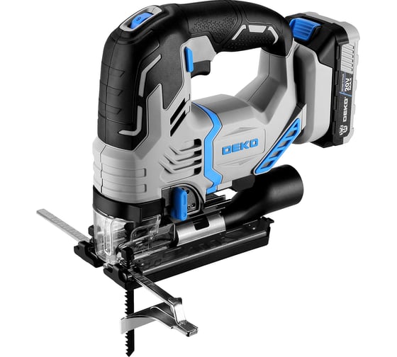Аккумуляторный лобзик DEKO DKJS20V PRO в кейсе, 20В, 2x3.0Ач 085-1330