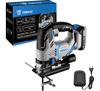 Аккумуляторный бесщеточный лобзик DEKO DKJS20V PRO, 20В, 1x3.0Ач 085-1328