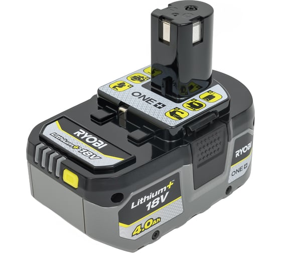 Набор 2xRB1840X + RC18120 RC18120-240X (18В; 4 Ач)  Ryobi 5133005092