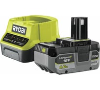 Набор RB1840X + RC18120 RC18120-140X (18В; 4 Ач) Ryobi 5133005091