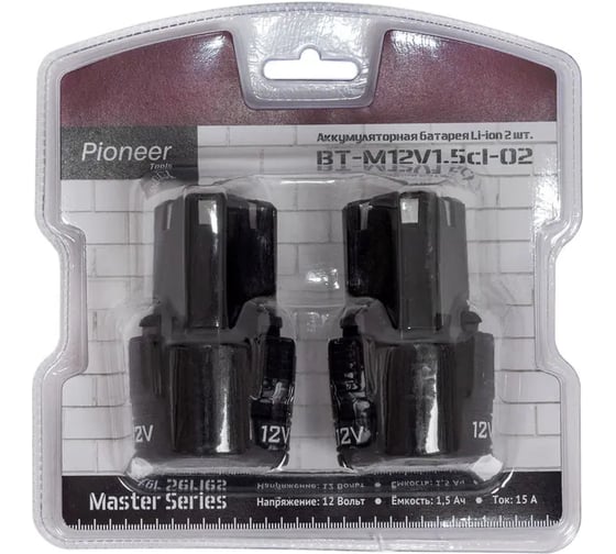Аккумулятор Pioneer BT-M12V1.5cl-02