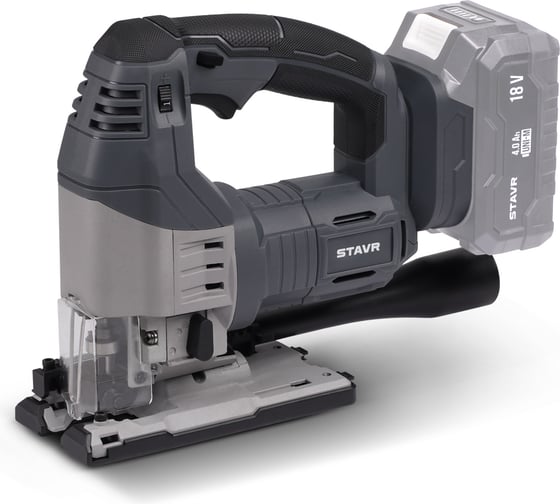 Лобзик аккумуляторный СТАВР 18V UNI-M, 135мм, Stavr SJS 18BL-135V, BL, мет.редуктор, БЗП патрон, 0-3000об/мин 9021200026