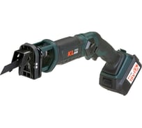 Профессиональная сабельная аккумуляторная пила KLPRO 18В, Li-ion-2шт 5,0Ач, ЗУ 4,5А 2200об/мин 20219 KLBTK18-50