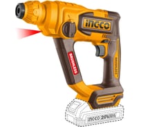 Аккумуляторный перфоратор INGCO 20В 1.8Дж без АКБ и ЗУ SUPER INDUSTRIAL CRHLI20188