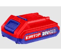 Набор аккумуляторных батарей emtop P20S 2.0Ah*2 и зарядное устройство ELBCPK1222